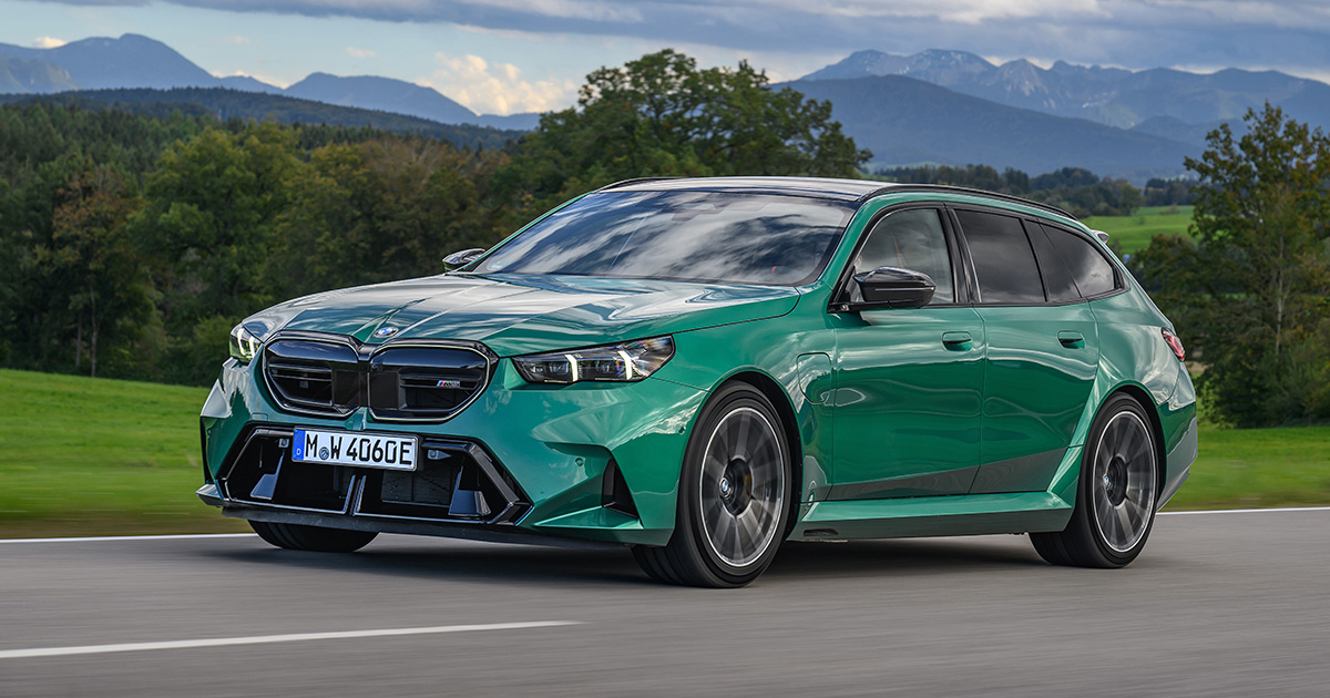 BMW M5 Touring. Photo : BMW BMW M5 Touring - le break à moteur à combustion interne le plus puissant produit en série