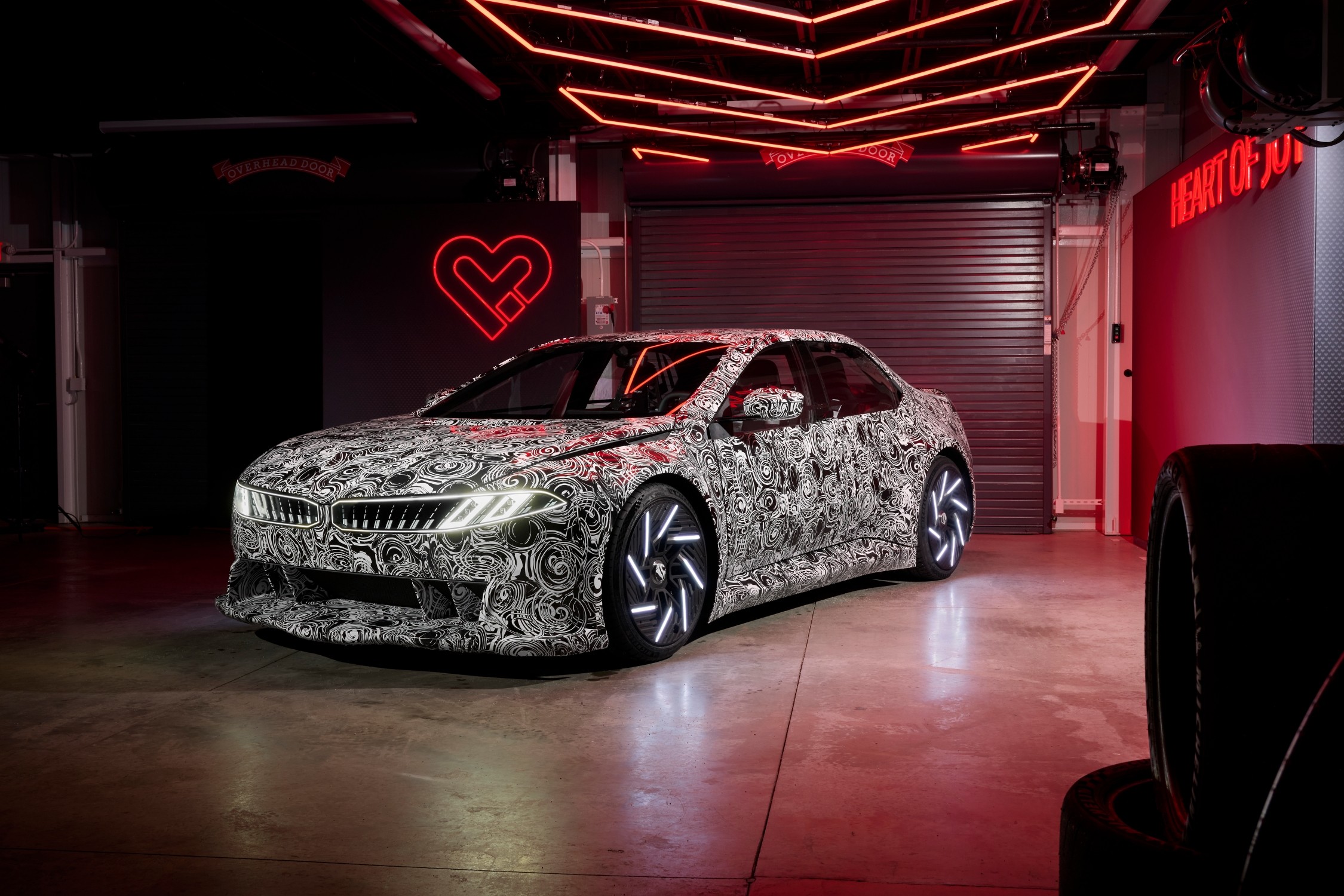 Apparition de l'expérience de conduite BMW Vision Apparition de l'expérience de conduite BMW Vision