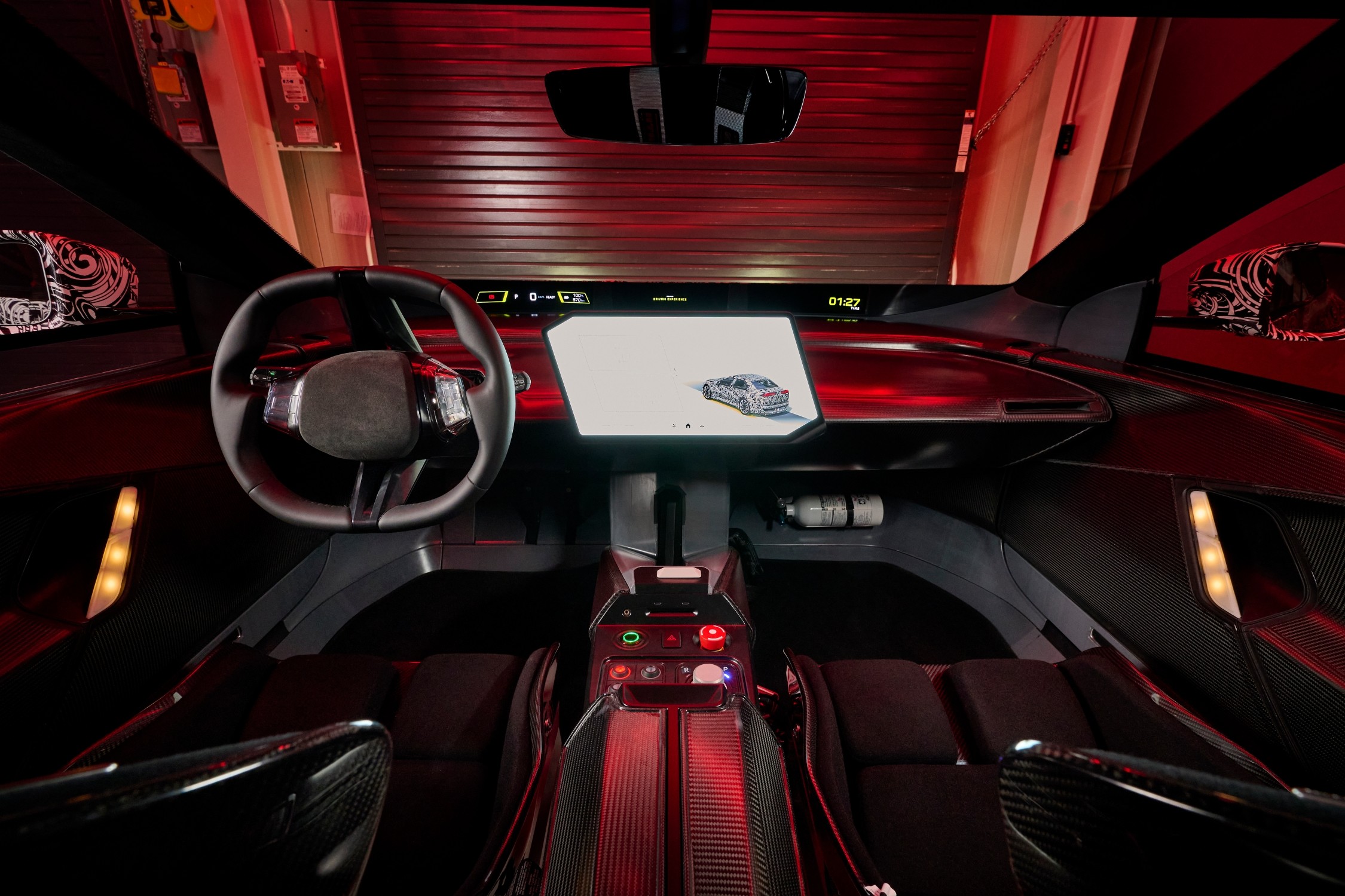 Intérieur du BMW Vision Driving Experience Intérieur du BMW Vision Driving Experience