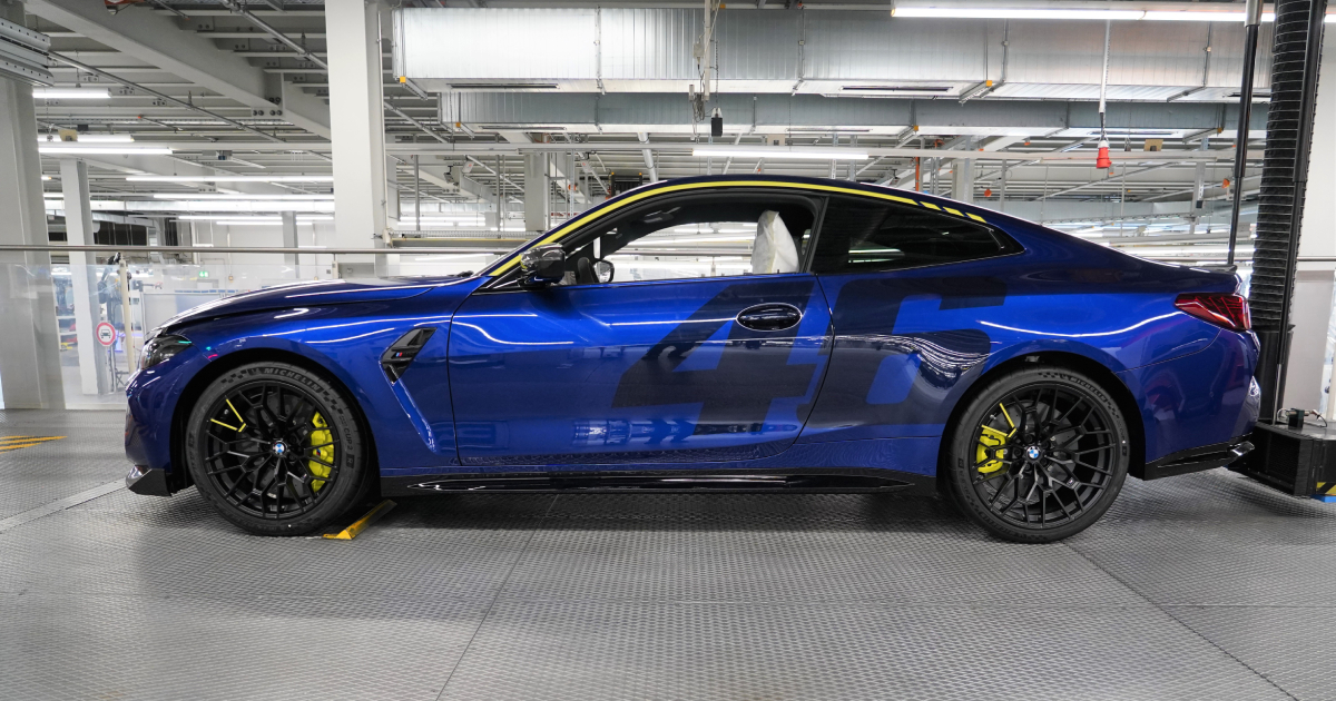 Intérieur de la BMW M4 CS Edition VR46 Intérieur de la BMW M4 CS Edition VR46