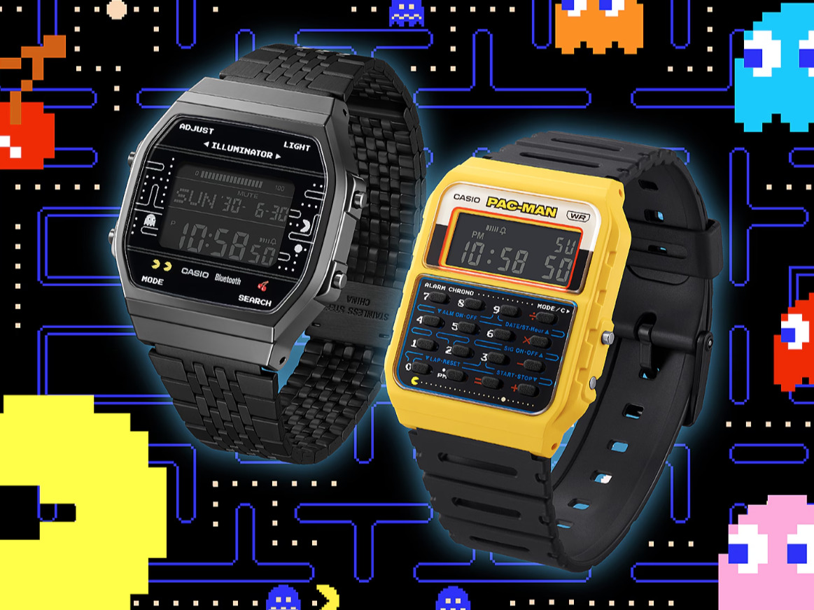 Montres de la collection Pac-Man x Casio Vintage Montres de la collection Pac-Man x Casio Vintage
