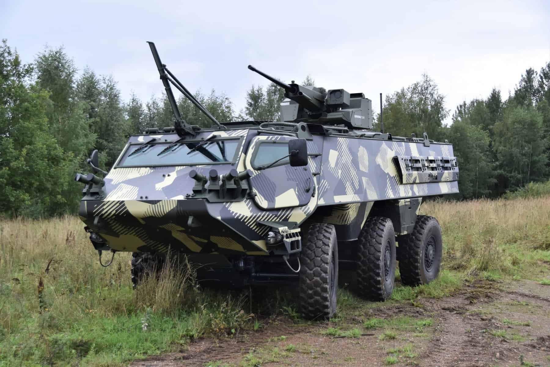 Véhicule blindé de transport de troupes Patria