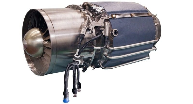 AI-PBS-350 Le moteur AI-PBS-350 au salon aéronautique de Farnborough