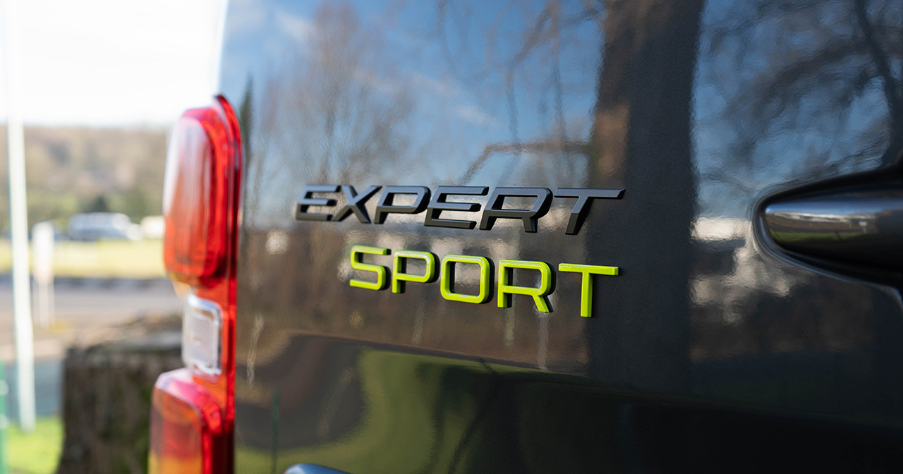 Peugeot Expert Sport avec jantes en alliage de 18 pouces Peugeot Expert Sport avec jantes en alliage de 18 pouces