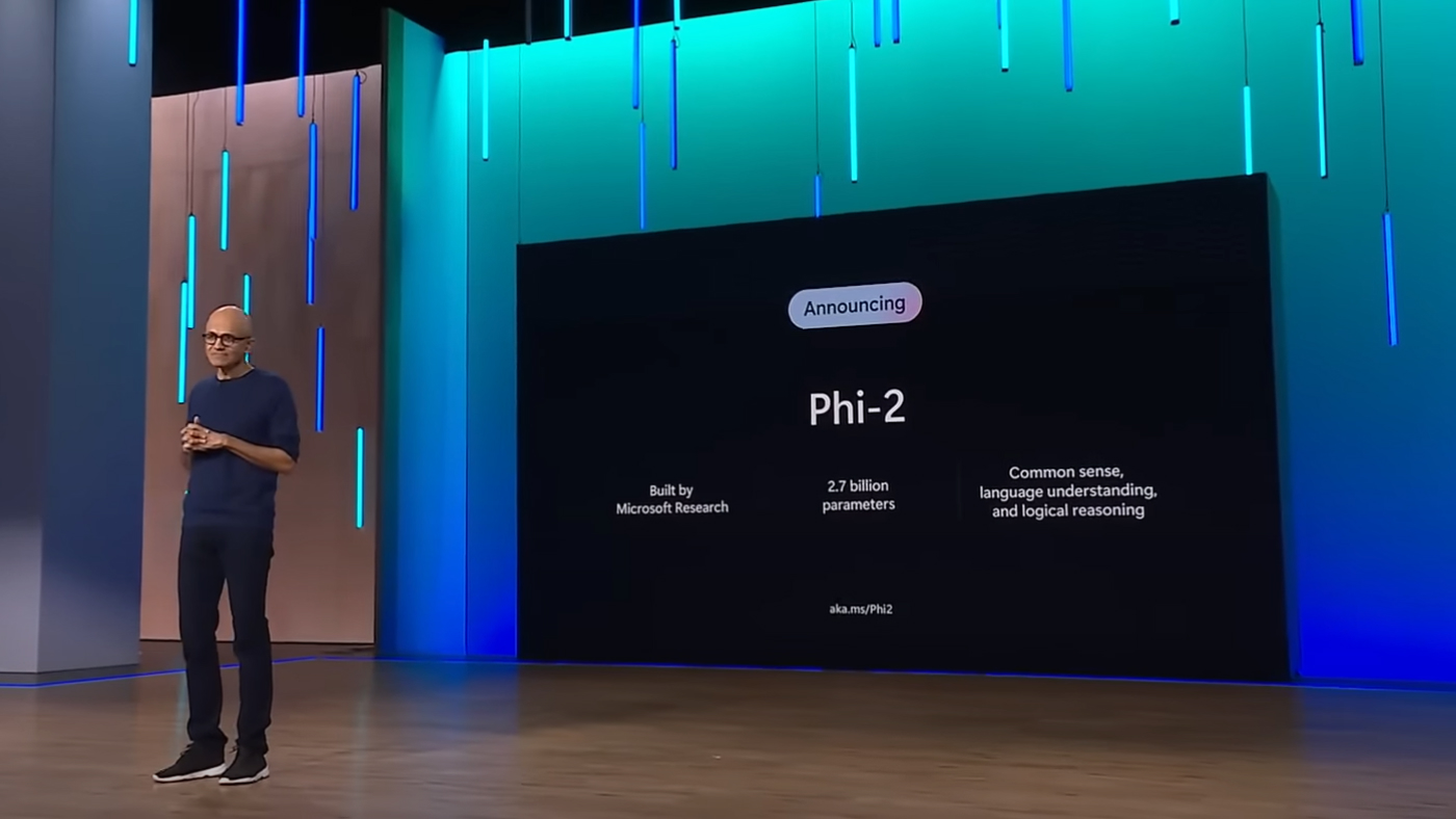 Microsoft a lancé le modèle de langage compact Phi-2, qui surpasse le Llama 2 et le Mistral 7B. Microsoft a lancé le modèle de langage compact Phi-2, qui surpasse le Llama 2 et le Mistral 7B.
