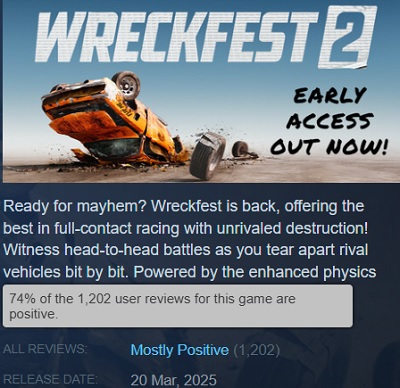 Wreckfest 2 Image d'écran de Wreckfest 2