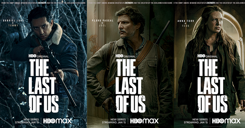 Les stars de l'après-apocalypse : HBO MAX a dévoilé des affiches présentant les acteurs qui jouent les personnages principaux de l'adaptation télévisée de The Last of Us. Les stars de l'après-apocalypse : HBO MAX a dévoilé des affiches présentant les acteurs qui jouent les personnages principaux de l'adaptation télévisée de The Last of Us.