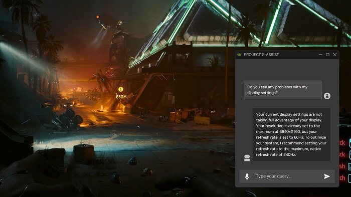 Projet G-Assist de NVIDIA : une IA innovante qui personnalisera le jeu, aidera à trouver des explications et expliquera toutes les nuances de l'intrigue.-10 Projet G-Assist de NVIDIA : une IA innovante qui personnalisera le jeu, aidera à trouver des explications et expliquera toutes les nuances de l'intrigue.-10