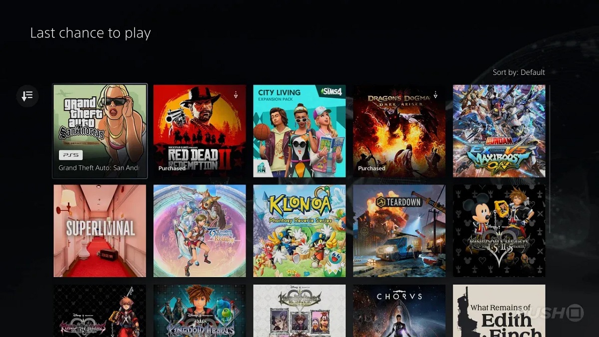 Sony retirera 19 jeux de PlayStation Plus Extra et Premium la semaine prochaine, dont GTA : San Andreas, RDR II et la série Kingdom Hearts. Sony retirera 19 jeux de PlayStation Plus Extra et Premium la semaine prochaine, dont GTA : San Andreas, RDR II et la série Kingdom Hearts.