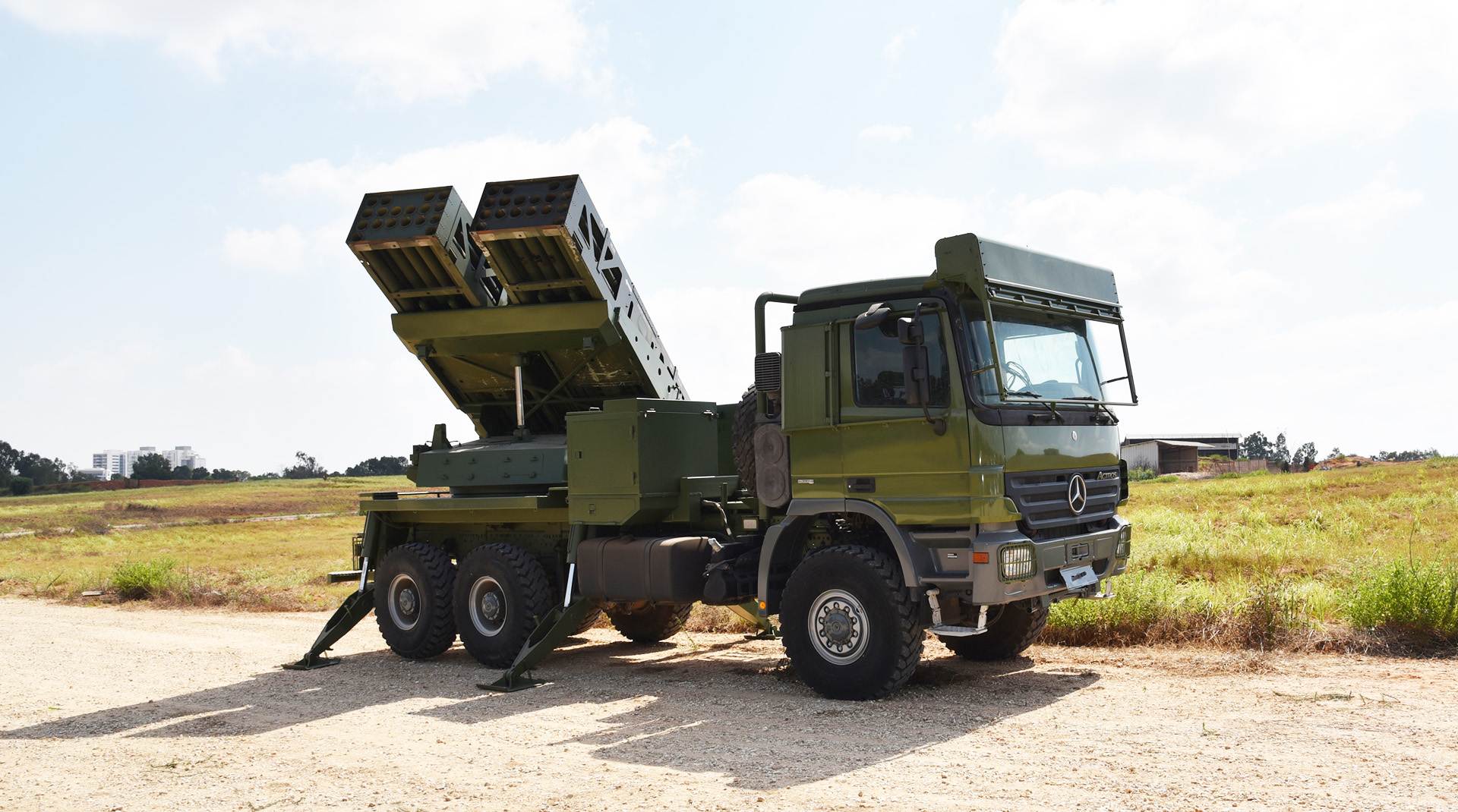MLRS PULS. Illustration : Elbit Systems MLRS PULS. Illustration : Elbit Systems