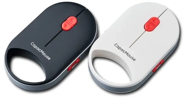 CapacMouse Pro en noir et blanc CapacMouse Pro en noir et blanc