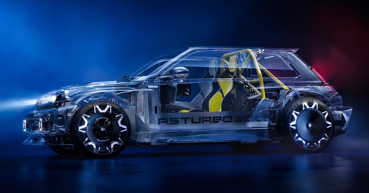 Renault 5 Turbo 3E La Renault 5 Turbo 3E au look de supercar