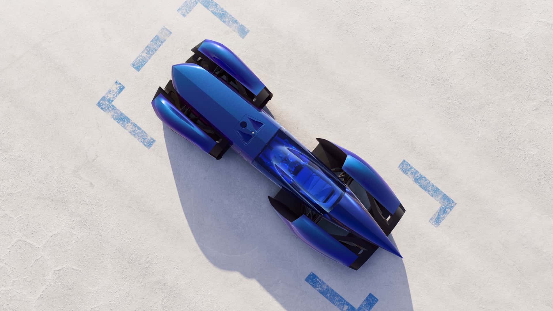 Vue latérale de la Renault Filante Record 2025 Vue latérale de la Renault Filante Record 2025