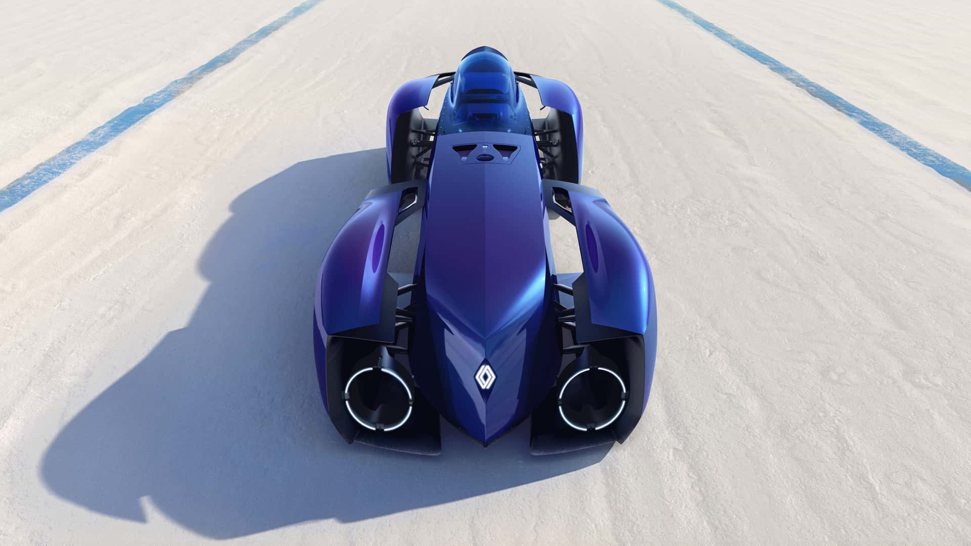 Vue générale de la Renault Filante Record 2025 Vue générale de la Renault Filante Record 2025