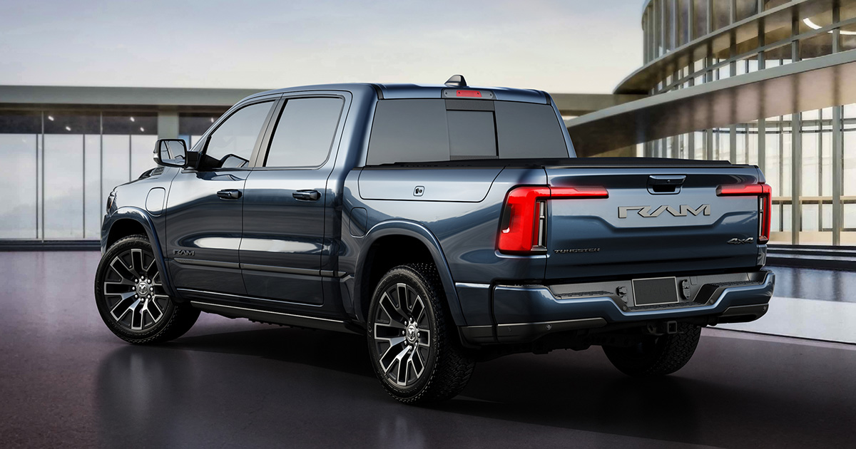 Ram 1500 Ramcharger - vue latérale Ram 1500 Ramcharger - vue latérale