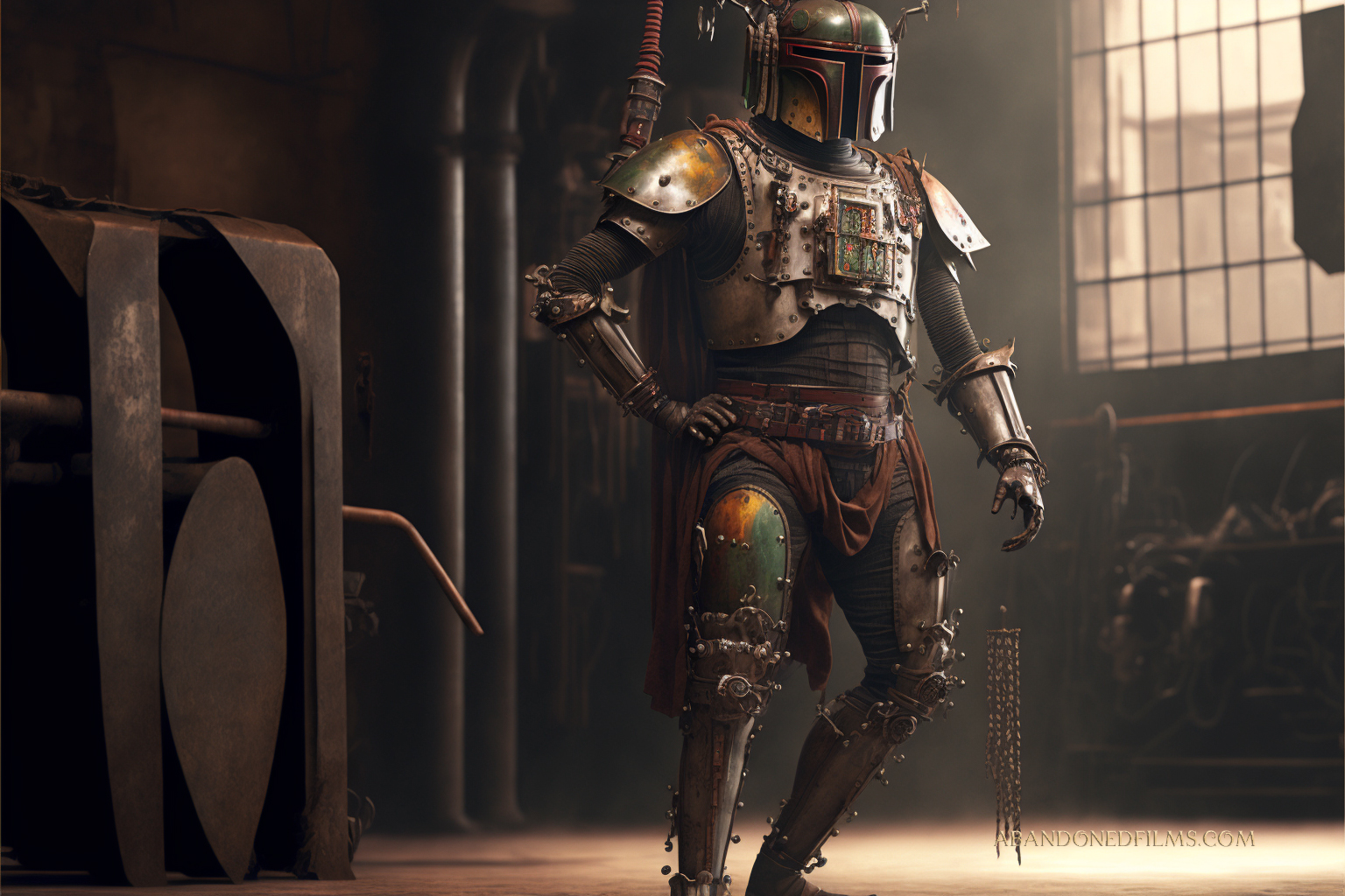 Un réseau neuronal représente des planètes et des personnages emblématiques de Star Wars dans un style steampunk-7 Un réseau neuronal représente des planètes et des personnages emblématiques de Star Wars dans un style steampunk-7