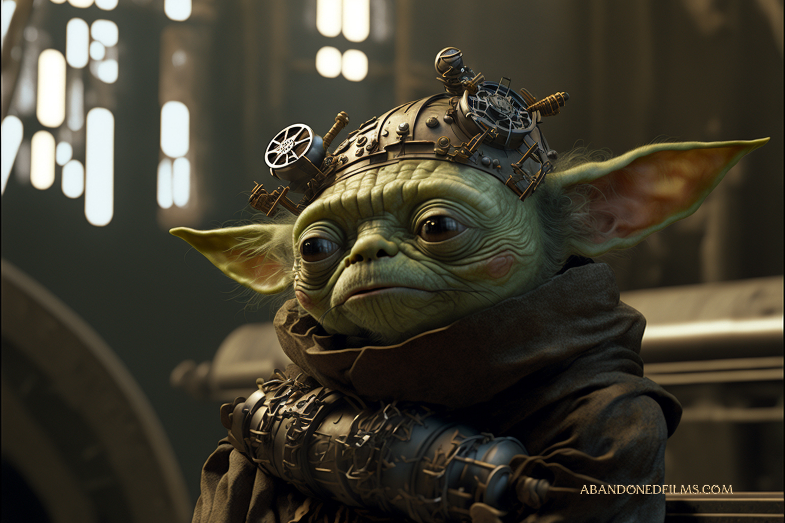 Un réseau neuronal représente des planètes et des personnages emblématiques de Star Wars dans un style steampunk-9 Un réseau neuronal représente des planètes et des personnages emblématiques de Star Wars dans un style steampunk-9