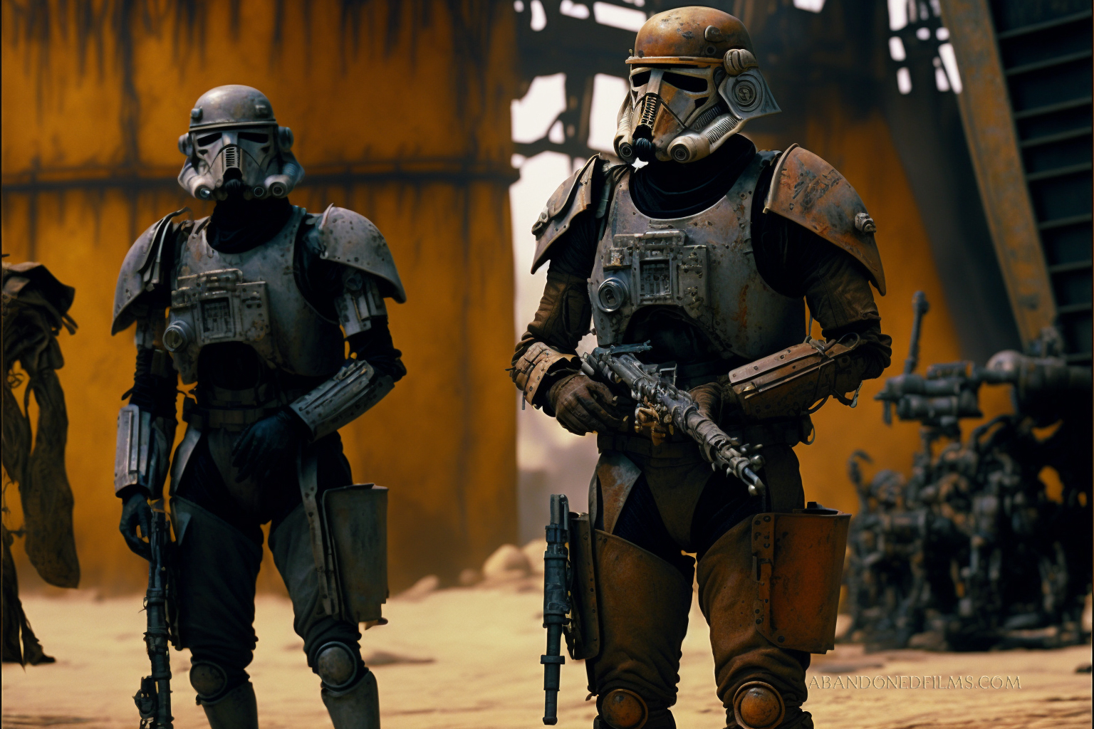 Un réseau neuronal représente des planètes et des personnages emblématiques de Star Wars dans un style steampunk-11 Un réseau neuronal représente des planètes et des personnages emblématiques de Star Wars dans un style steampunk-11