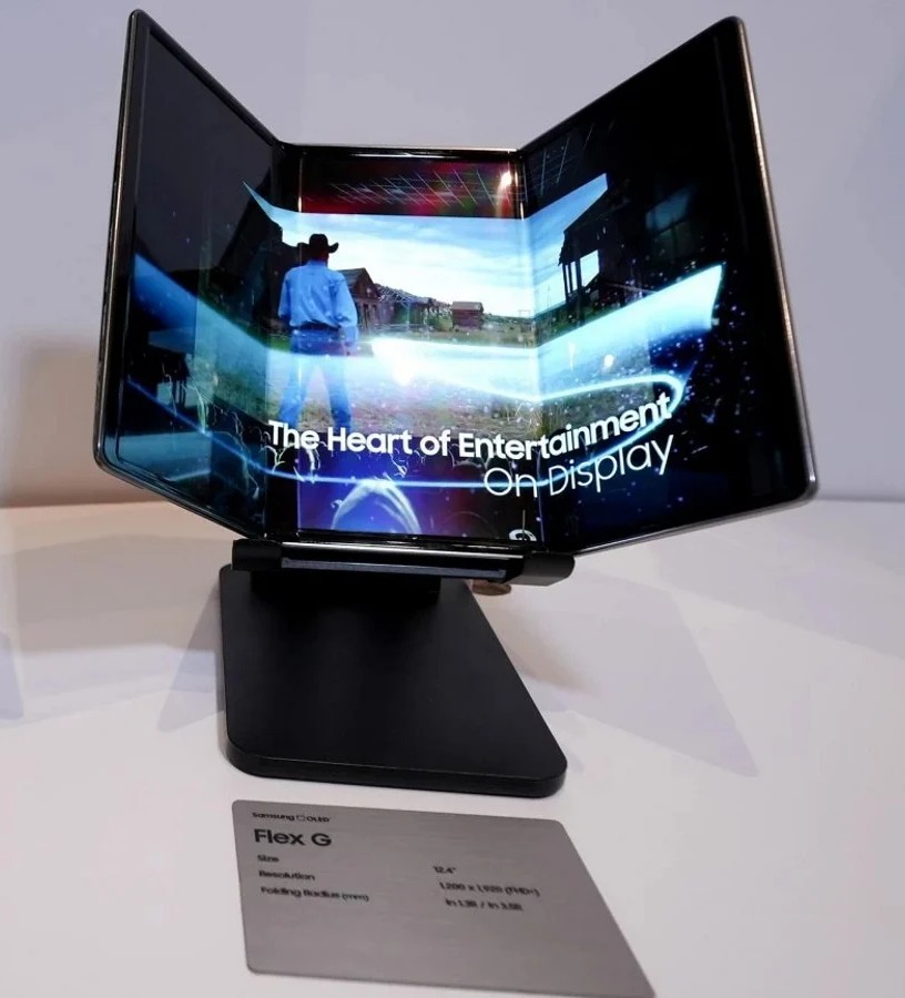 Samsung Flex G : un concept d'appareil pliable Samsung Flex G : un concept d'appareil pliable
