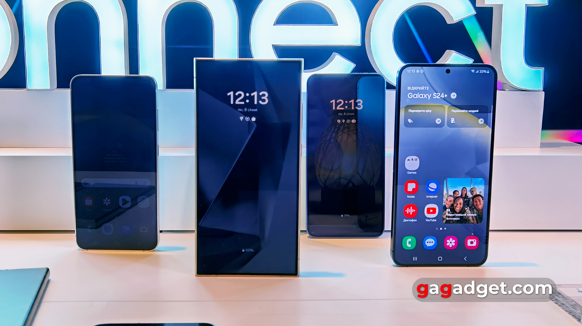 Перший погляд на флагманську лінійку Samsung Galaxy S24 Перший погляд на флагманську лінійку Samsung Galaxy S24