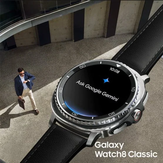 Samsung Galaxy Watch 8 Classic avec la fonctionnalité Google Gemini Samsung Galaxy Watch 8 Classic avec la fonctionnalité Google Gemini