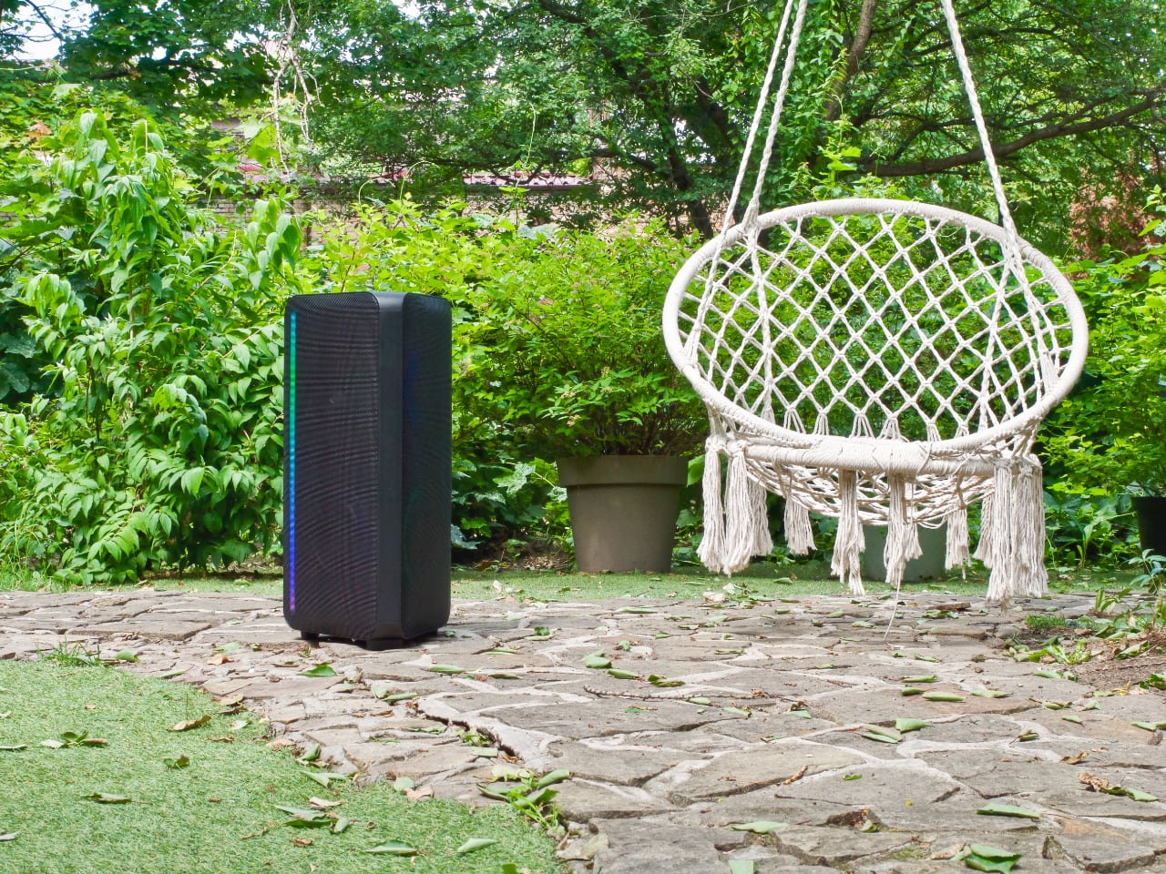 Roi de l'ambiance : Samsung Sound Tower MX-ST50B haut-parleur robuste avec batterie intégrée et rétroéclairage LED-51 Roi de l'ambiance : Samsung Sound Tower MX-ST50B haut-parleur robuste avec batterie intégrée et rétroéclairage LED-51