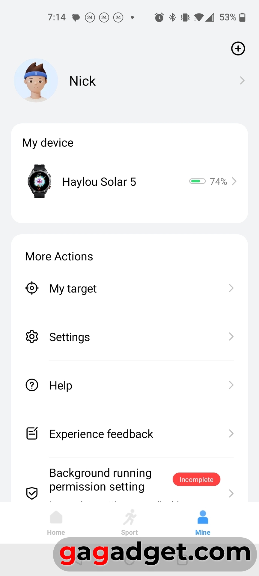 Скриншот будильника на Haylou Solar 5 Скриншот будильника на Haylou Solar 5