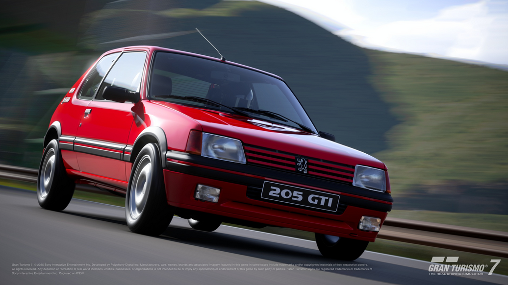 Capture d'écran de Grand Touring 7 - Peugeot 205 GTI '88 Capture d'écran de Grand Touring 7 - Peugeot 205 GTI '88