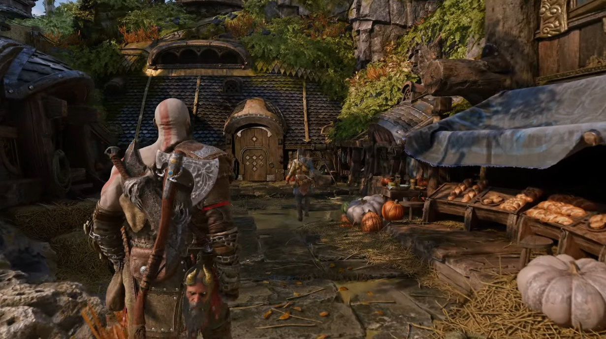 Les développeurs de God of War : Ragnarok ont parlé du monde des nains de Svartalheim, où une ville industrielle est en train d'être construite parmi différents biomes.-8 Les développeurs de God of War : Ragnarok ont parlé du monde des nains de Svartalheim, où une ville industrielle est en train d'être construite parmi différents biomes.-8