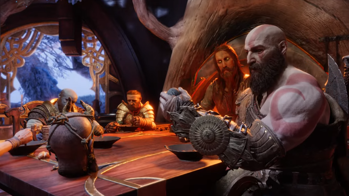 Les développeurs de God of War : Ragnarok ont parlé du monde des nains de Svartalheim, où une ville industrielle est en train d'être construite parmi différents biomes.-11 Les développeurs de God of War : Ragnarok ont parlé du monde des nains de Svartalheim, où une ville industrielle est en train d'être construite parmi différents biomes.-11