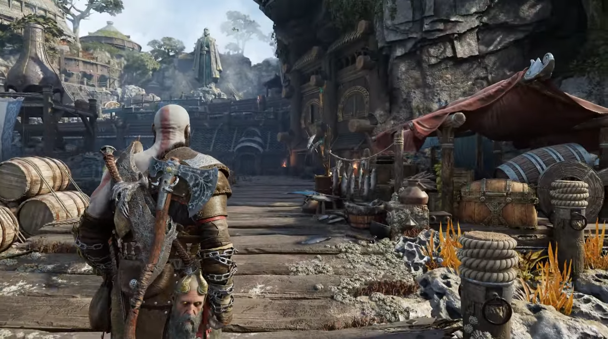 Les développeurs de God of War : Ragnarok ont parlé du monde des nains de Svartalheim, où une ville industrielle est en train d'être construite parmi différents biomes.-12 Les développeurs de God of War : Ragnarok ont parlé du monde des nains de Svartalheim, où une ville industrielle est en train d'être construite parmi différents biomes.-12