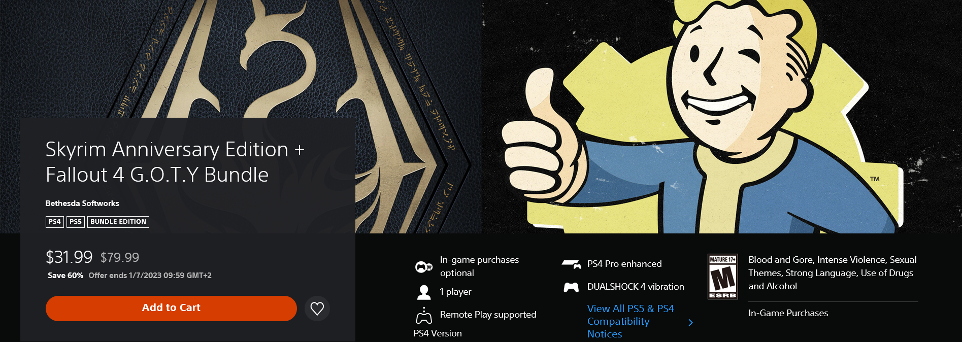 Bethesda se prépare à sortir les éditions physiques du Double Pack et du Special RPG Pack en janvier 2023. Il comprendra Ghostwire : Tokyo + Deathloop et Fallout 4 + Skyrim.-3 Bethesda se prépare à sortir les éditions physiques du Double Pack et du Special RPG Pack en janvier 2023. Il comprendra Ghostwire : Tokyo + Deathloop et Fallout 4 + Skyrim.-3