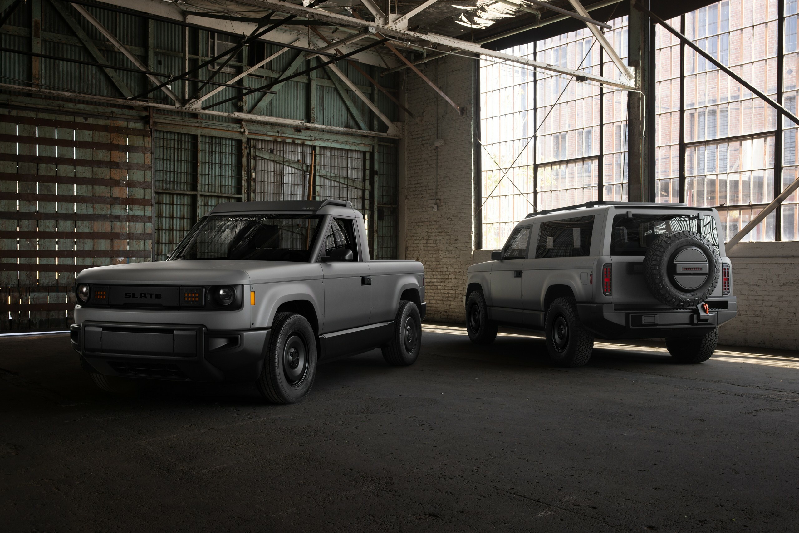 Pickup électrique Slate décapotable Pickup électrique Slate décapotable