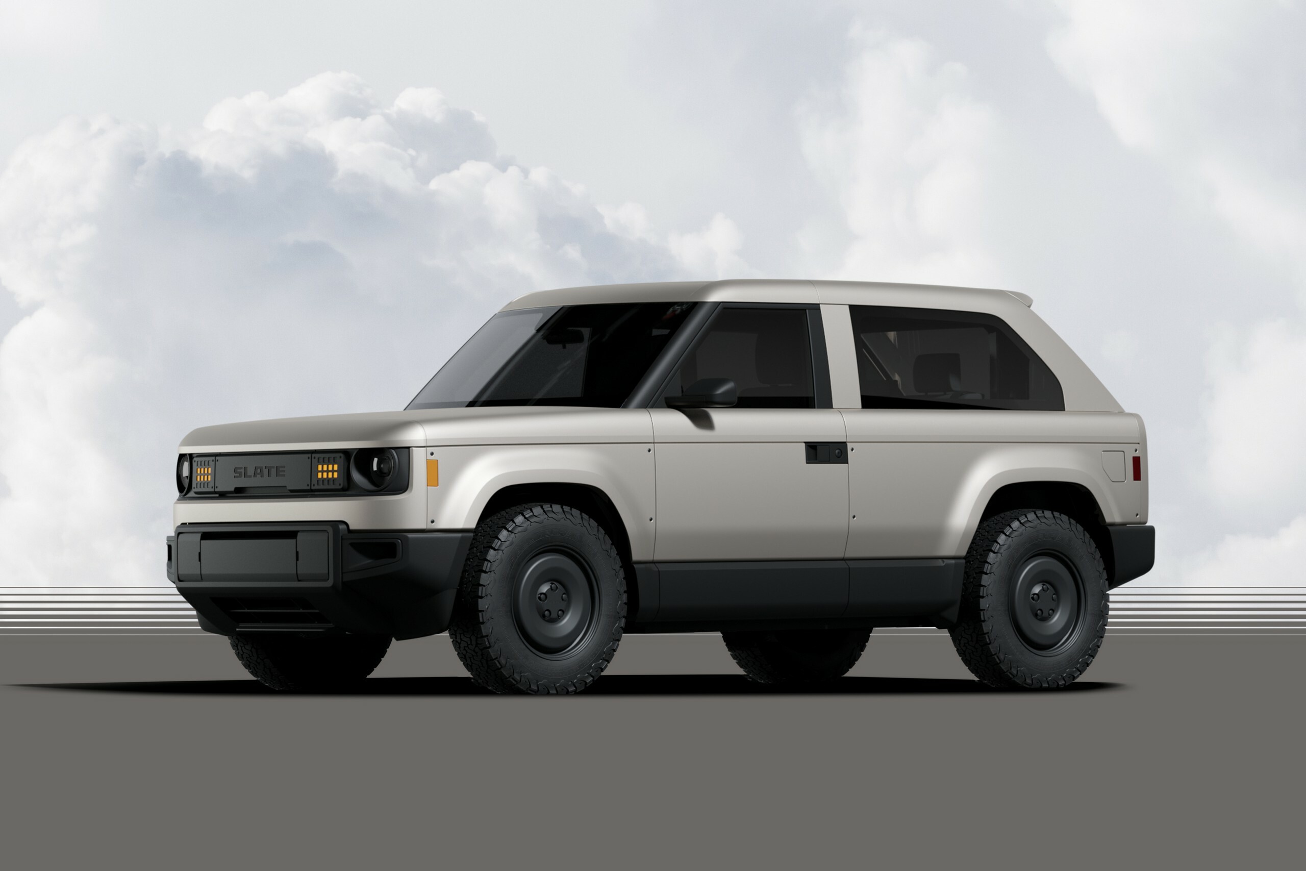Pickup électrique Slate avec carrosserie Pickup électrique Slate avec carrosserie