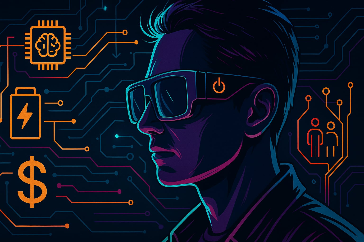 Pourquoi les lunettes intelligentes ne décollent-elles pas encore ?-6 Image illustrative de lunettes intelligentes en tant qu'accessoire