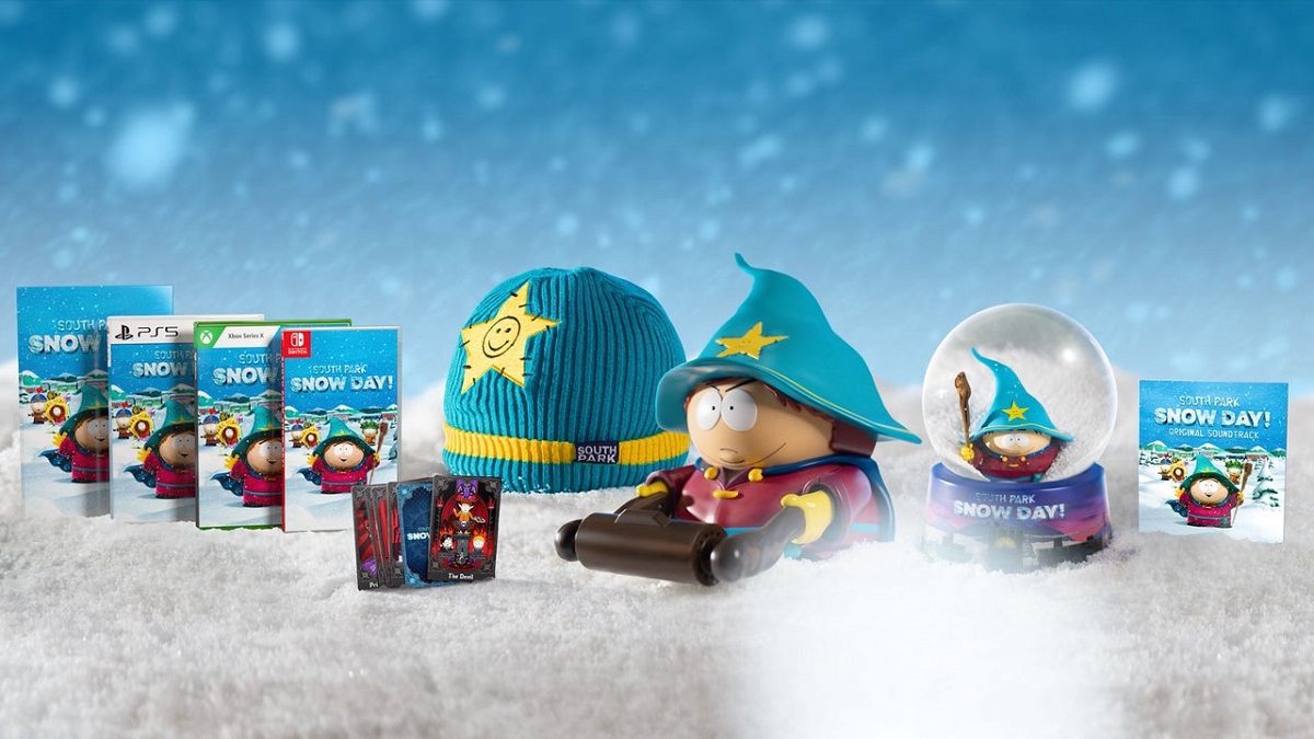 Un chapeau, une boule à neige et un porte-papier hygiénique : l'édition collector créative du jeu d'action coopératif South Park : Snow Day a été dévoilée Un chapeau, une boule à neige et un porte-papier hygiénique : l'édition collector créative du jeu d'action coopératif South Park : Snow Day a été dévoilée