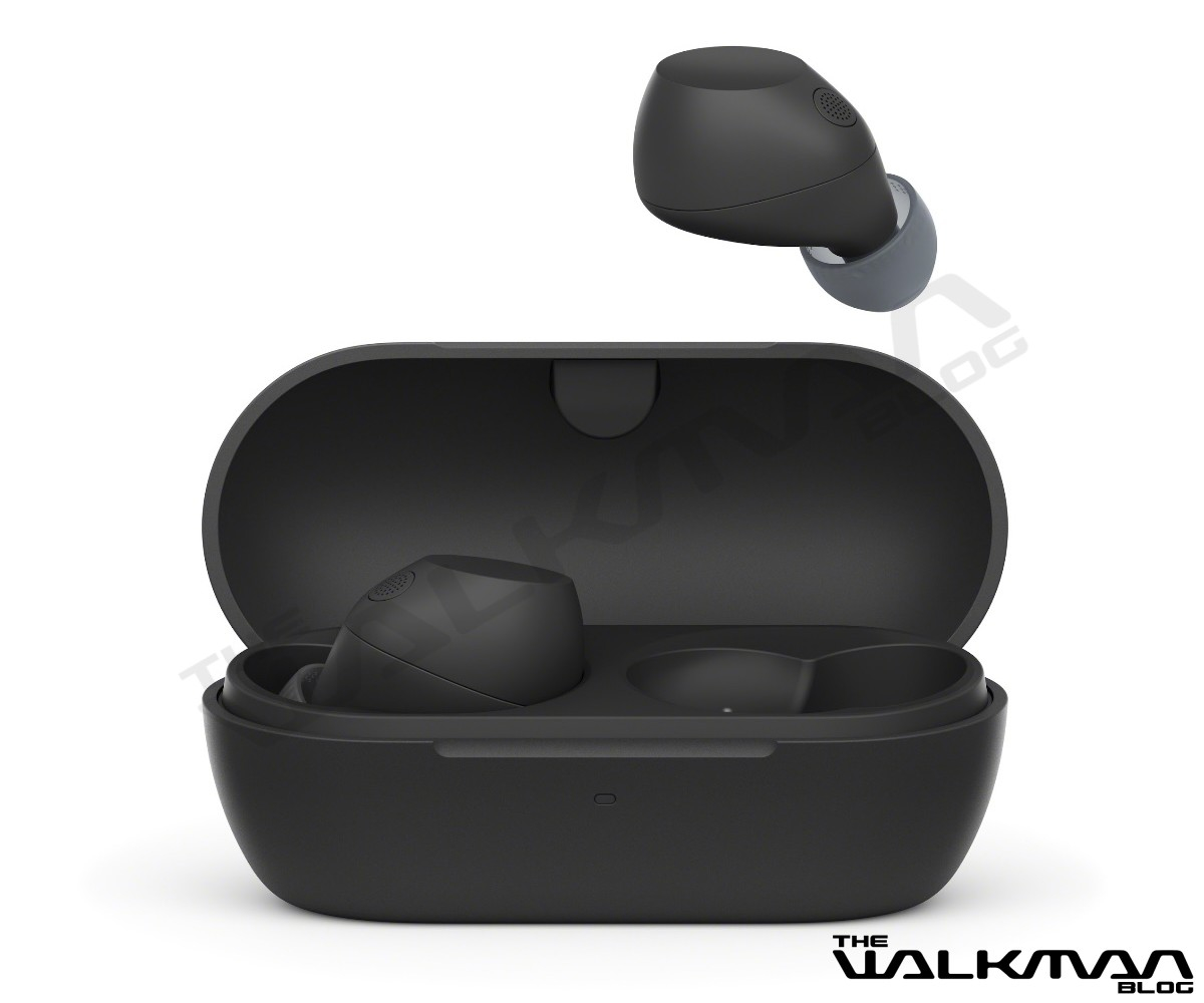 Vue inférieure du casque sans fil Sony WF-C710N Vue inférieure du casque sans fil Sony WF-C710N