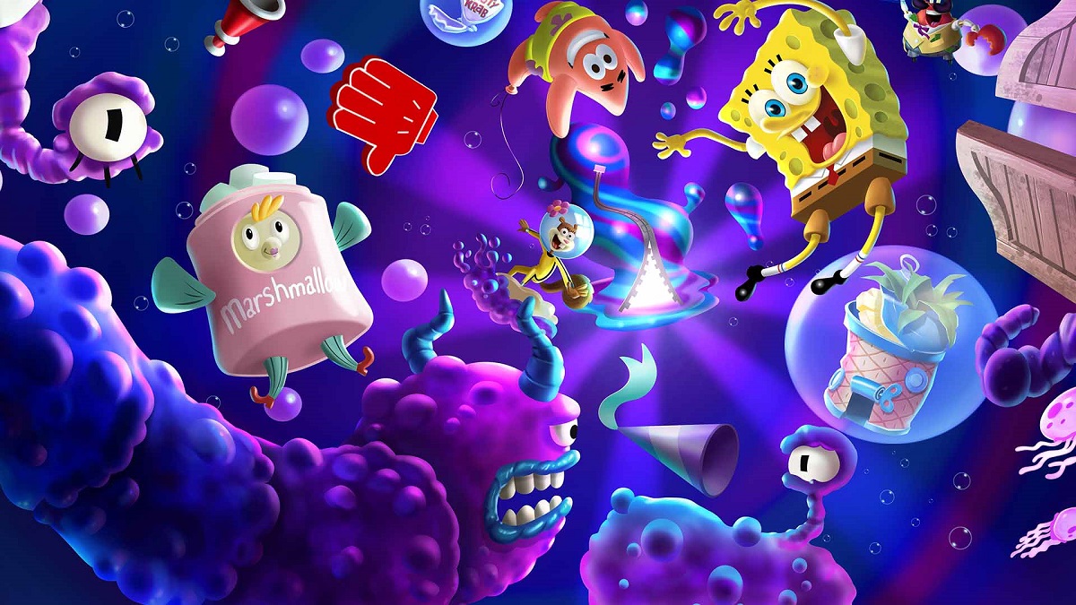 Tous les héros dans une seule vidéo : une nouvelle bande-annonce colorée du jeu de plates-formes Bob l'éponge : The Cosmic Shake Tous les héros dans une seule vidéo : une nouvelle bande-annonce colorée du jeu de plates-formes Bob l'éponge : The Cosmic Shake
