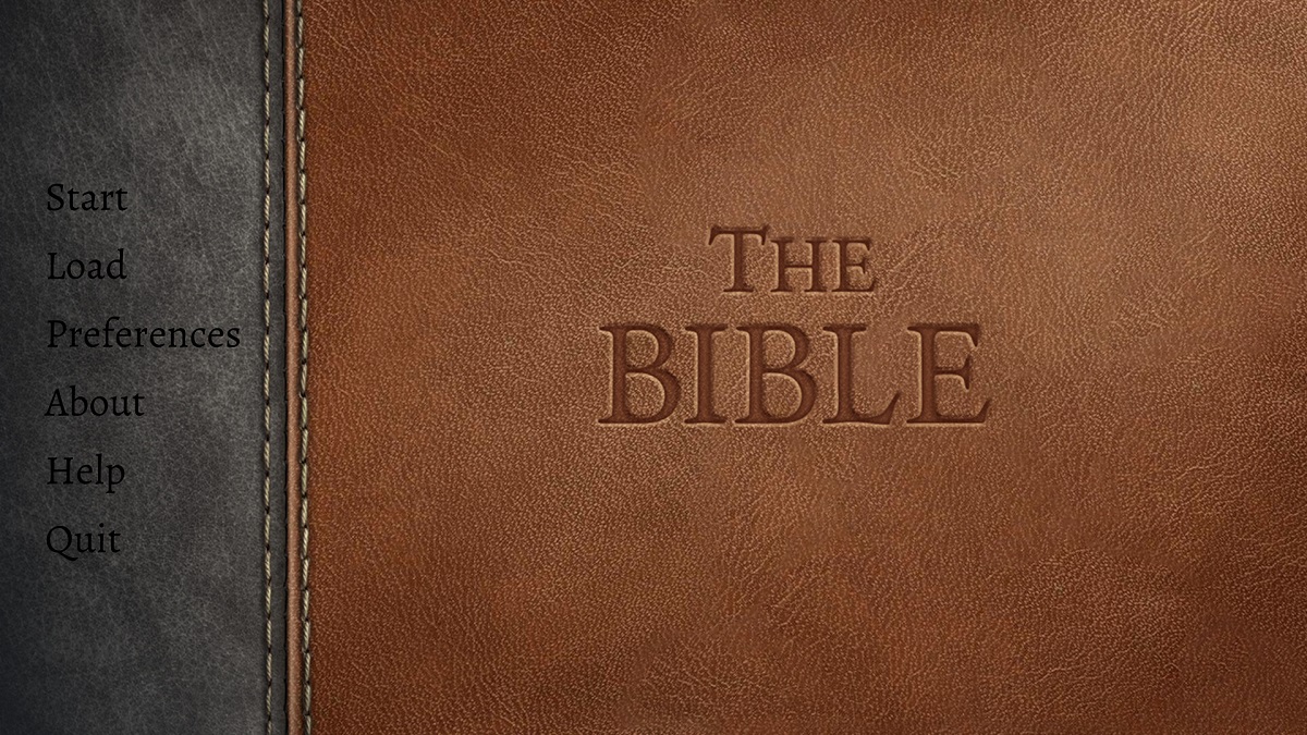 Le livre éternel au format numérique : Steam a une page "jeu" La Bible Le livre éternel au format numérique : Steam a une page "jeu" La Bible
