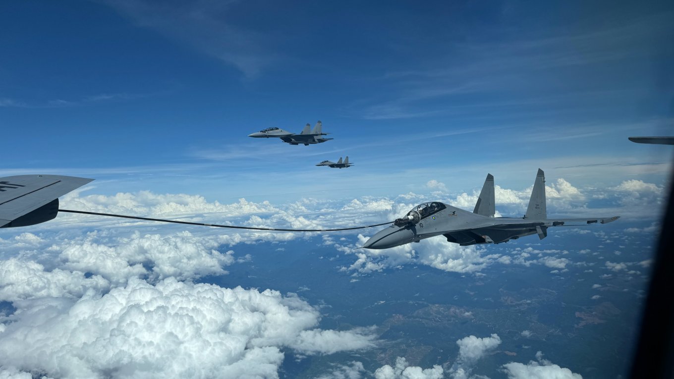 Su-30MKM. Illustration : Armée de l'air malaisienne