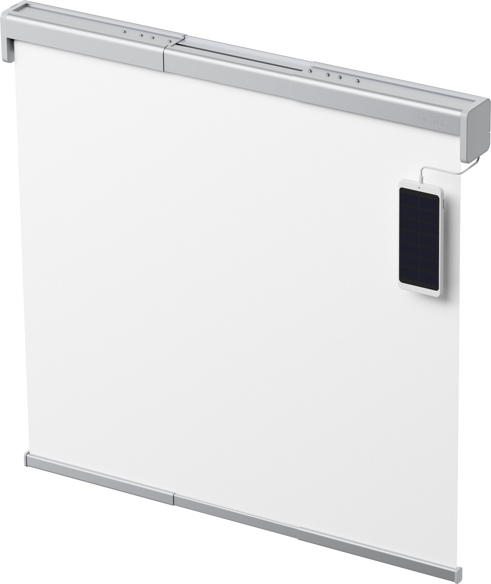 Panneau solaire en option pour les volets roulants