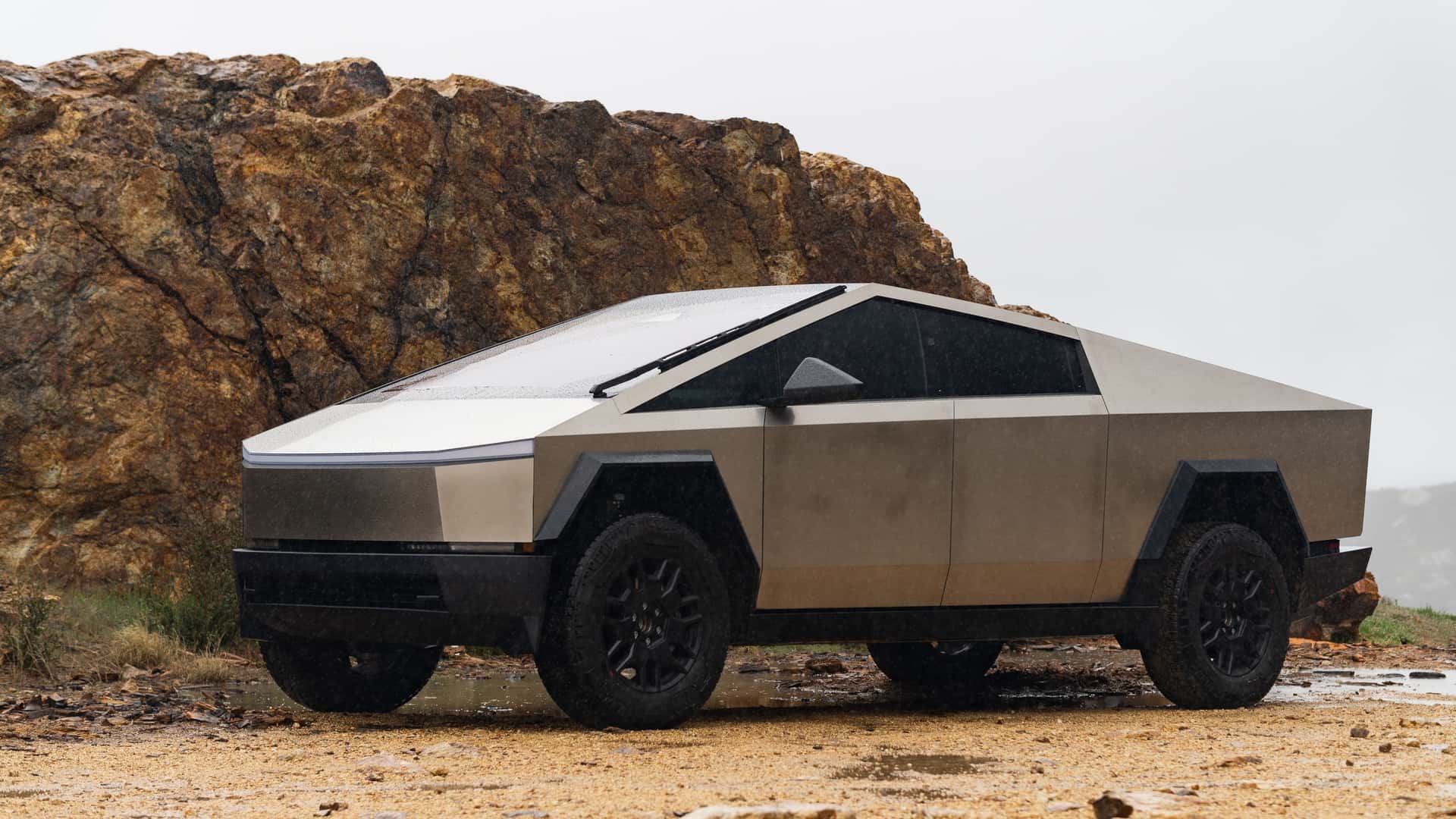 Le Cybertruck de Tesla Le Cybertruck de Tesla. Photo : InsideEVs