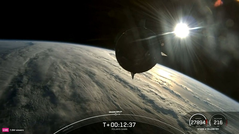 Le tourisme spatial devient une réalité : la mission Polaris Dawn accueillera la première sortie dans l'espace d'un citoyen privé.-2 Le tourisme spatial devient une réalité : la mission Polaris Dawn accueillera la première sortie dans l'espace d'un citoyen privé.-2