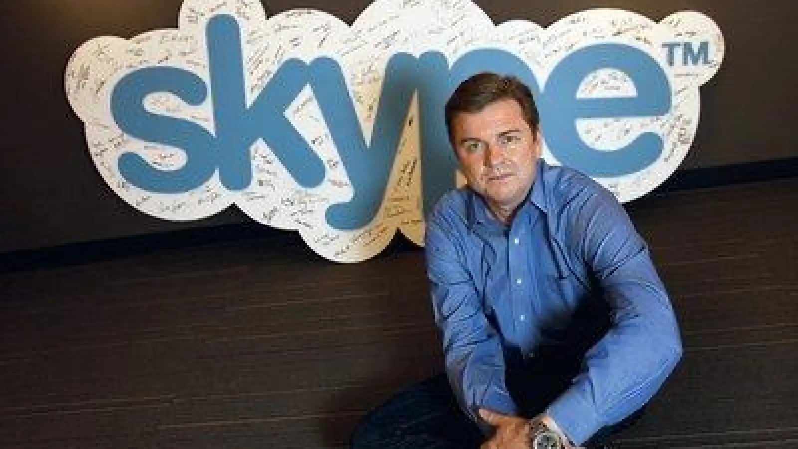 Tony Bates, PDG de Skype en 2010. Illustration : eastbaytimes.com