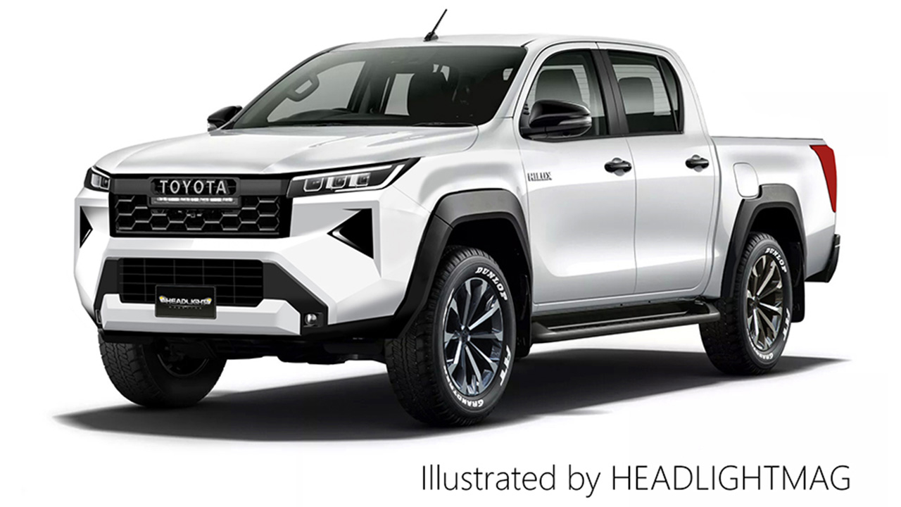 Aperçu du Toyota Hilux Travo Rendu non officiel de la prochaine génération de Toyota Hilux