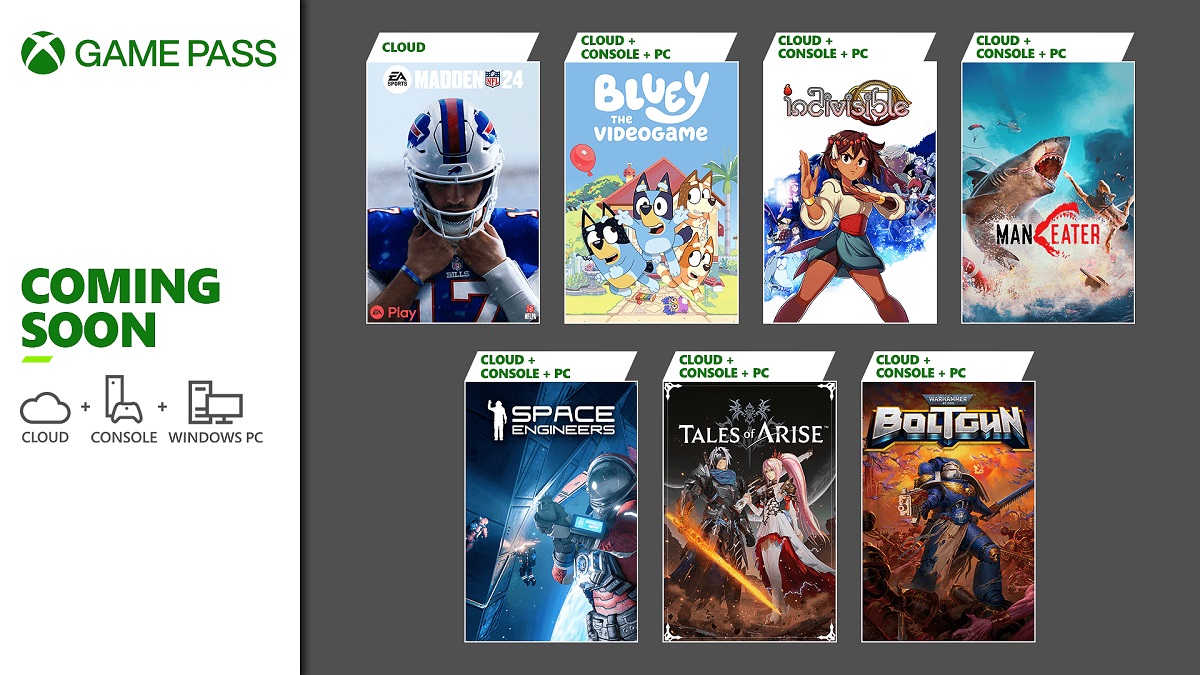 Le catalogue du Game Pass sera bientôt enrichi de sept nouveaux produits, dont deux sont déjà disponibles. Le catalogue du Game Pass sera bientôt enrichi de sept nouveaux produits, dont deux sont déjà disponibles.