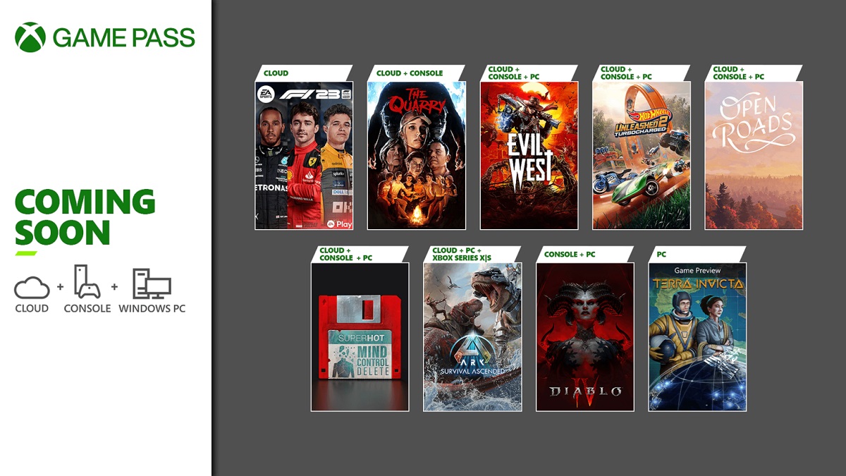 Les utilisateurs du Game Pass peuvent s'attendre à d'excellentes nouveautés au cours de la deuxième quinzaine de mars, notamment Diablo IV, Evil West et The Quarry. Les utilisateurs du Game Pass peuvent s'attendre à d'excellentes nouveautés au cours de la deuxième quinzaine de mars, notamment Diablo IV, Evil West et The Quarry.