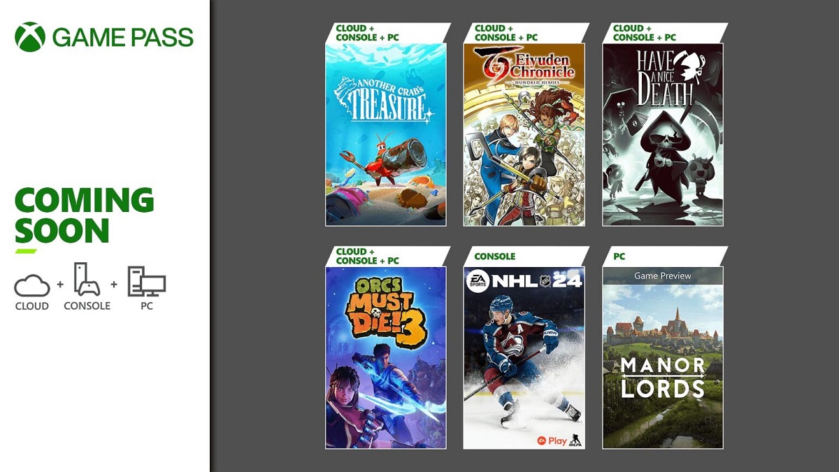 Microsoft a révélé les nouveaux ajouts à son catalogue Xbox Game Pass pour la seconde moitié du mois d'avril, avec en tête d'affiche l'ambitieux jeu de stratégie Manor Lords. Microsoft a révélé les nouveaux ajouts à son catalogue Xbox Game Pass pour la seconde moitié du mois d'avril, avec en tête d'affiche l'ambitieux jeu de stratégie Manor Lords.