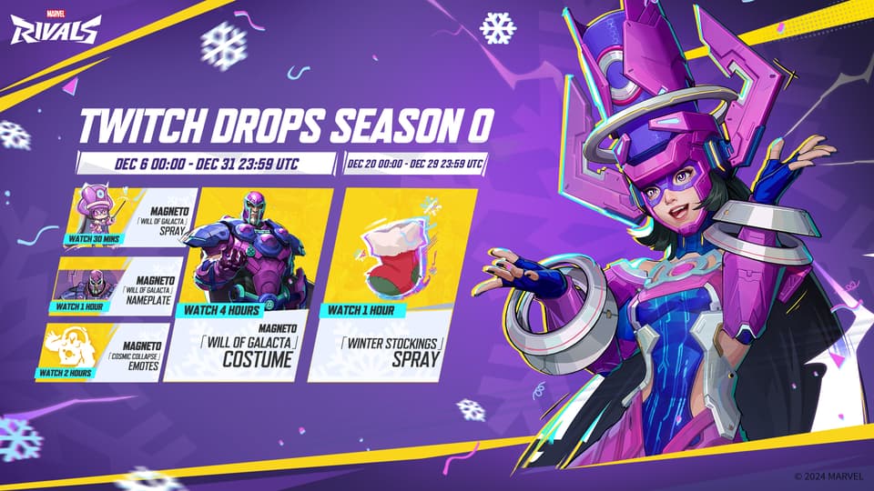 Illustration : Marvel Toutes les récompenses sur Twitch - Illustration par Marvel