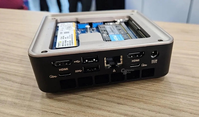 Le mini-PC Edge AI de Sapphire vu sous un autre angle